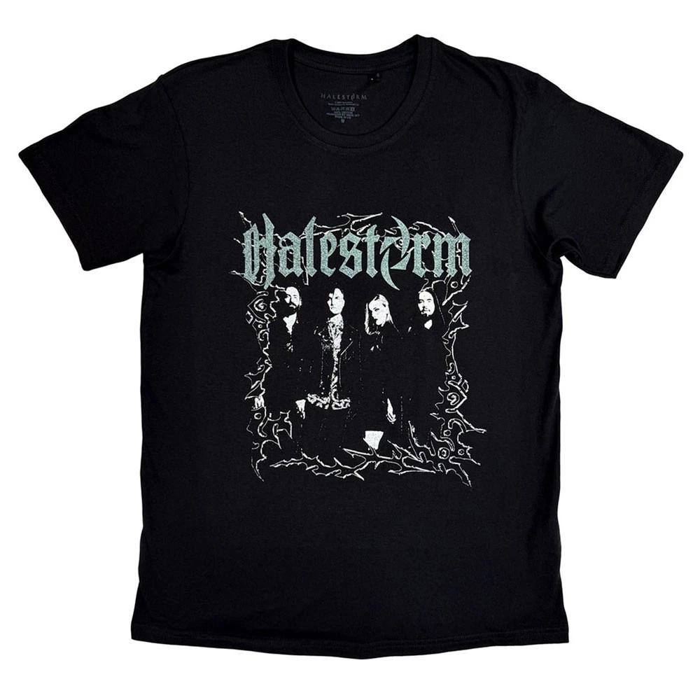 Rock Off officially licensed products Halestorm Jagged Frame T Shirt S Black 3XL