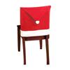 6PCS Santa Hat Chair Covers Christmas Decor Dinner Chair Xmas Cap Sets