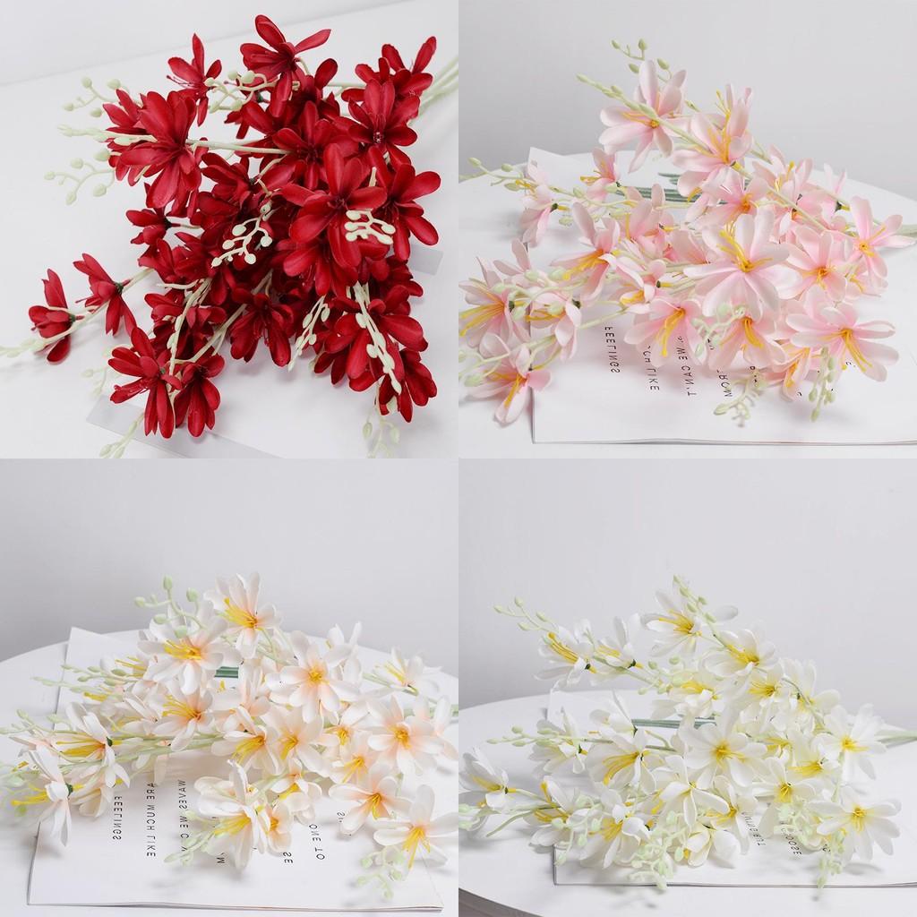 Simulated Liliflora Magnolia Desr Silk Flower Wedding Home Decor Photography And