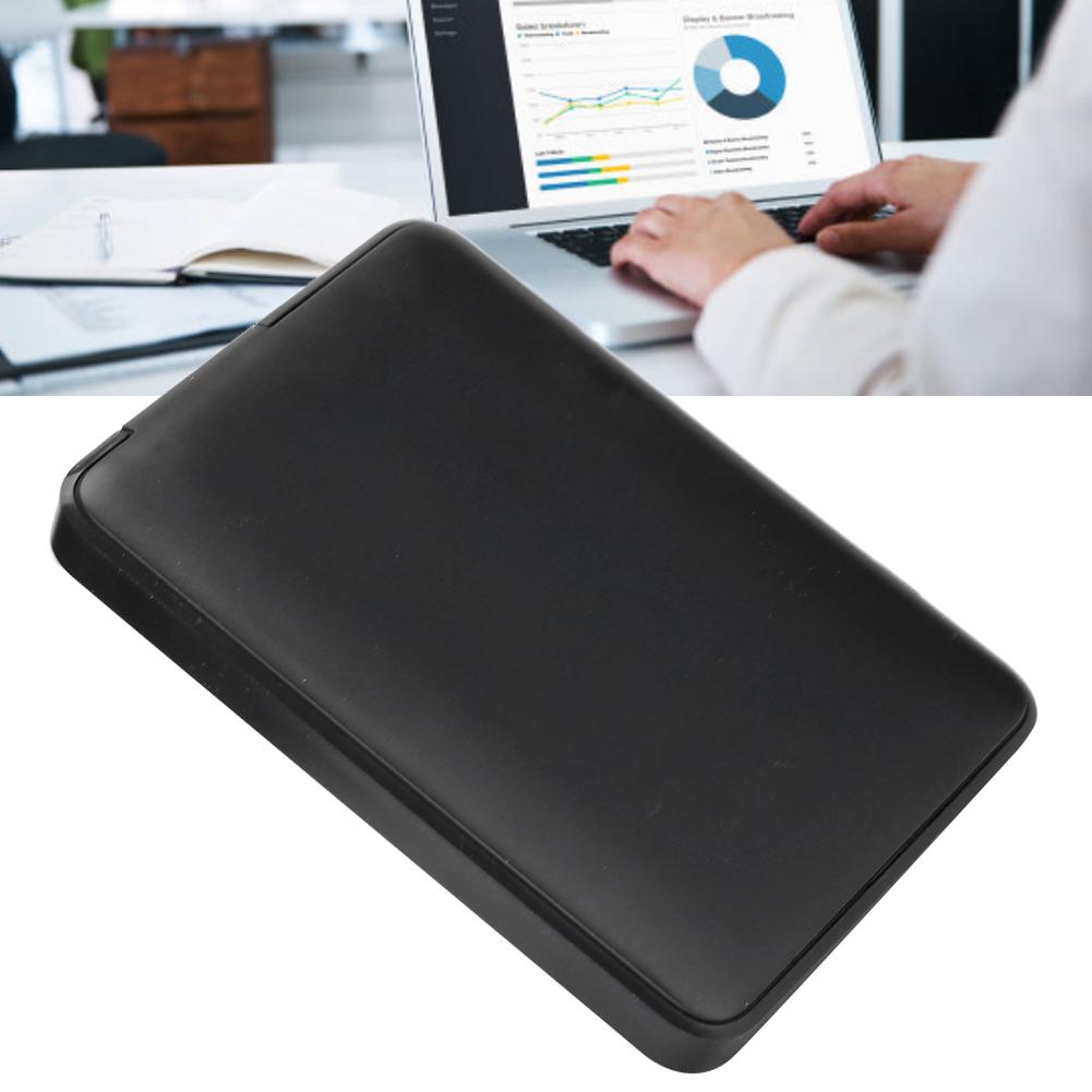 Portable External HDD USB3.0 Mobile Hard Disk Drive 8M Speeds for Notebook Computer60G (Not Inclube Hard Disk)
