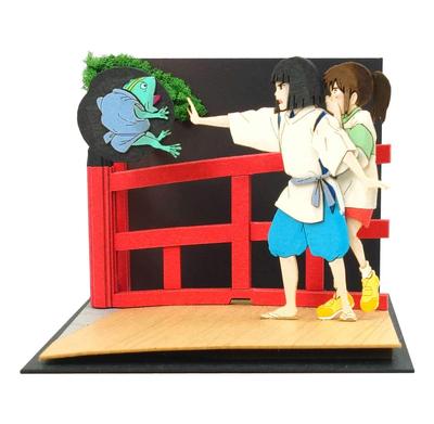 Sankei Studio Ghibli Mini Spirited Away Haku's Spell Paper Craft MP07-117