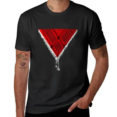 Das Rote Dreieck T-Shirt benutzerdefinierter Design-Sommeroberteil Herrenbekleidung 2025 neues Modell
