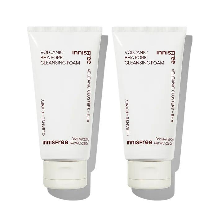 Volcanic BHA Pore Cleansing Foam [Large Capacity] 250g X 2
