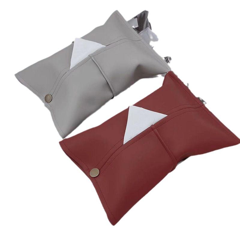 New Tissue Box, Living Room Paper Box, Home Creative Dining Table Paper Box, Leather Napkin Paper Box, Car Mounted Paper Box