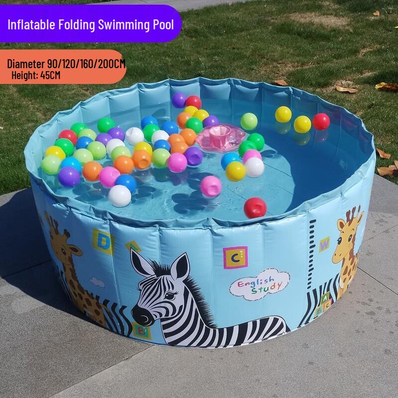 WEZHO No-Inflation Kids Swimming Pool