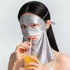 Sonnenschutz Eis-Seide Gesichts-Schleier Polyester Nacken-Wickel Mode Sonnenschutz-Maske Weiblich
