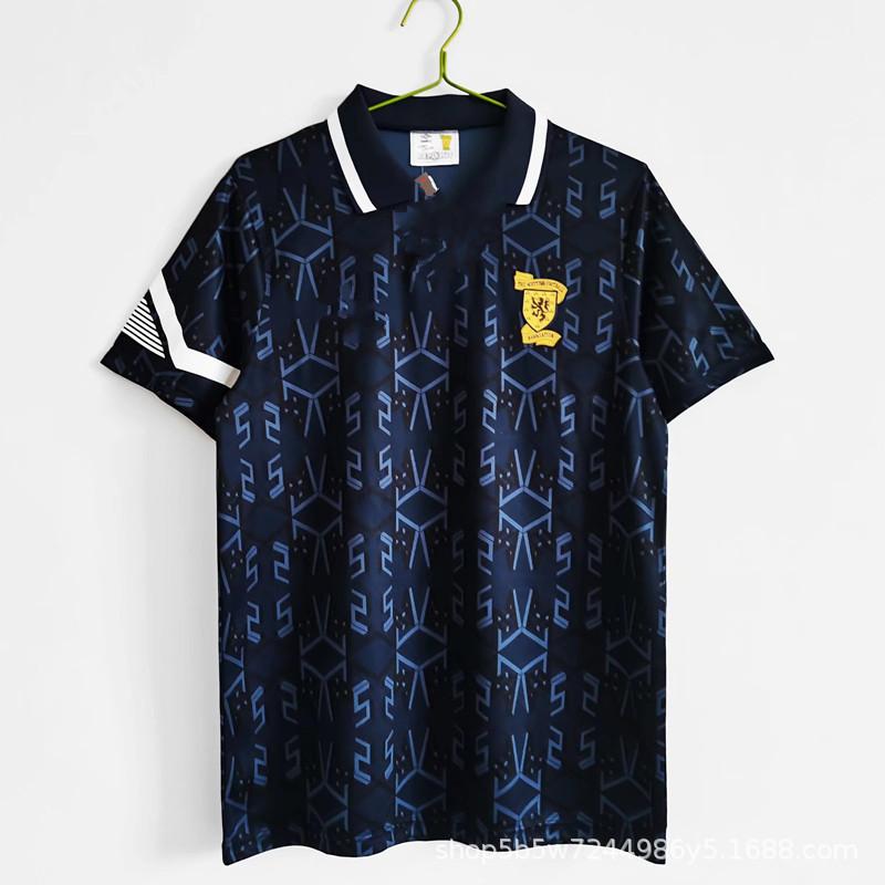 1990 German Scotland Main Vintage Vintage Field Player Edition Jersey, German Müller Kross Havertz Jersey