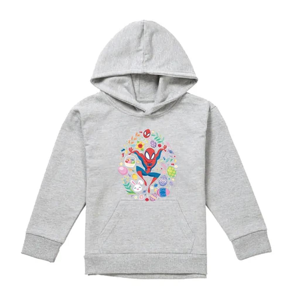 Spider-Man Childrens/Kids Circle Heather Easter Hoodie
