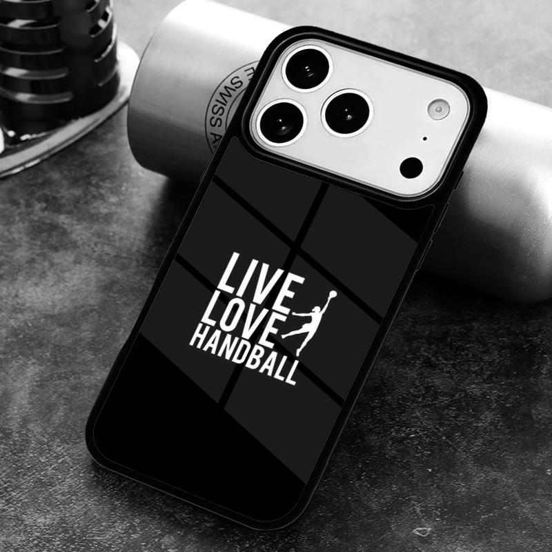 Handball Sport soft Phone Case for iPhone 17 16 15 Pro Max Air 14 13 12 11 Plus Shockproof Cover