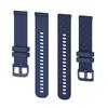 For Polar Vantage M/Vantage M2/Gait X/Gait X Pro Carbon Fiber Texture Silicone Watch Band Replacement Wrist Strap with Buckle