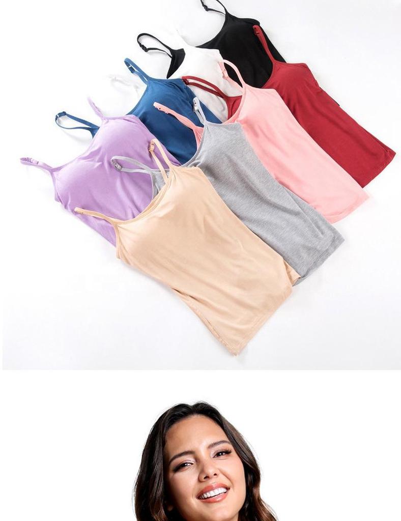 Women's Modal Camisole One-Piece Base Layer Long Top