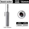 Ground Rod Driver Earth 8/10/12/16/20Mm Heavy Duty Durable Hardened Steel For Bit Driver Rotary Stake Hammer Drill Power Tool