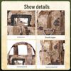 Yizhou Large Capacity Camouflage Laptop Messenger Bag