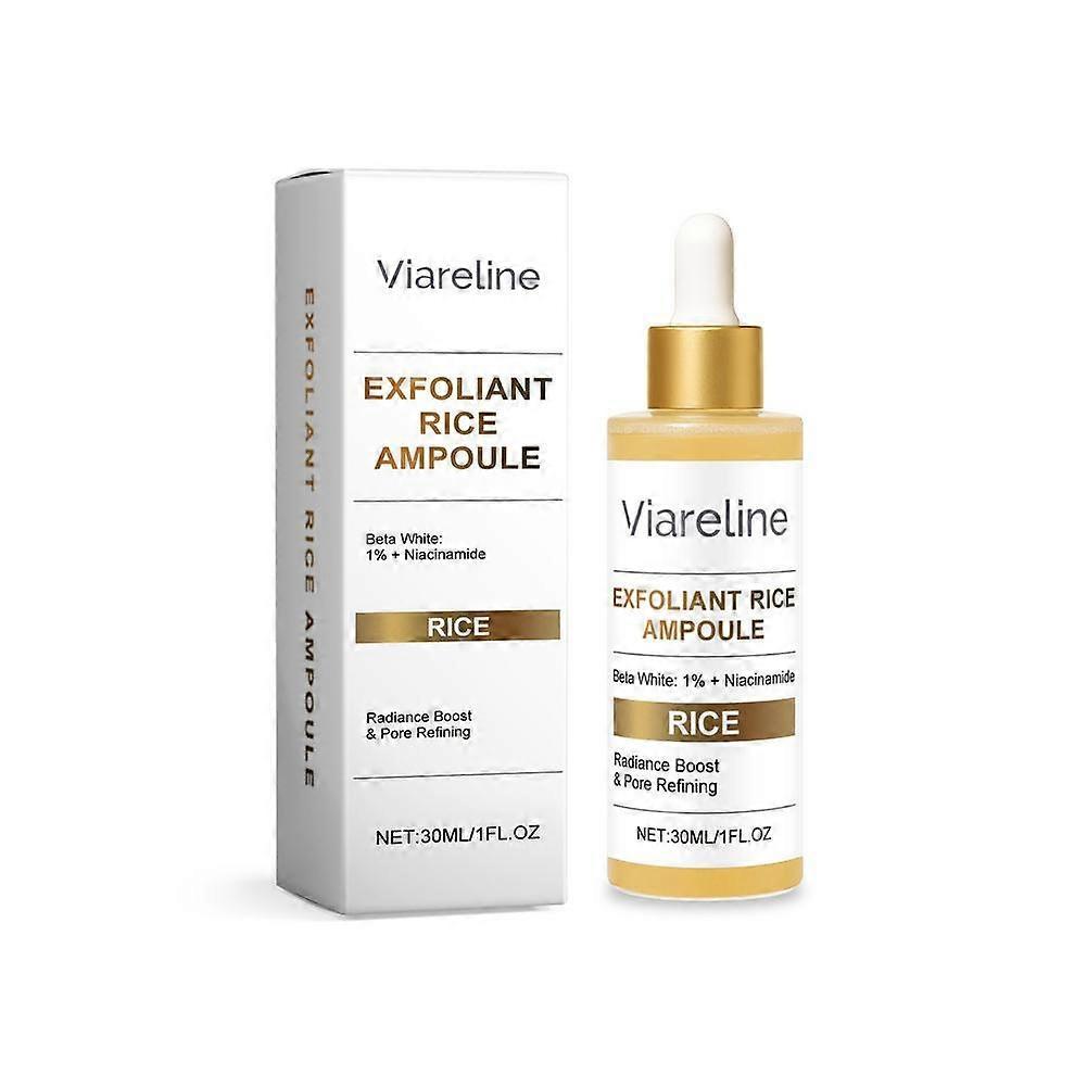 Viareline Exfoliating Rice Essence Liquid Moisturizing Hydrating Facial Skin Radiant Smooth Delicate VI-A05-0051-01