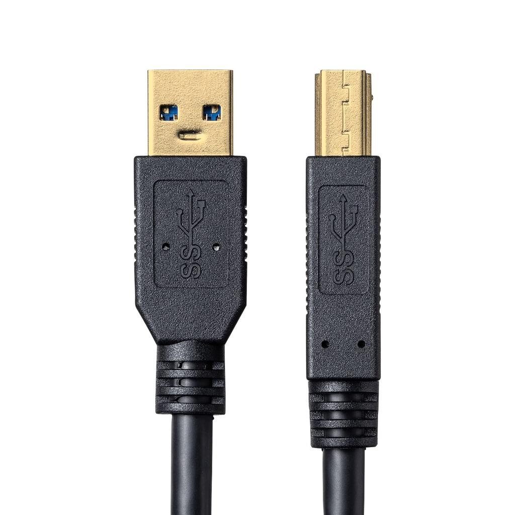 SANWA SUPPLY USB Cable 3.0 (Black, 2m) KU30-20BKK