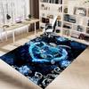 1PC Sea Turtles Heart Extra Large Non-Slip Floor carpet, Office, family, bedroom, Studio - Large Area RugJ0408