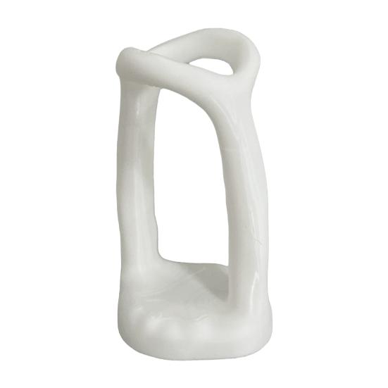 Toothbrush Holder with Irregular Shape Modern Hollow Artistic Style