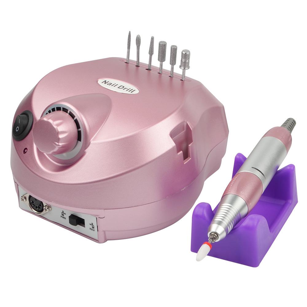 

High-Speed 35000 RPM Nail Drill for Polishing, Carving & Cuticle Removal - Stable, Quiet, No Vibration AU Plug - Electronic (790g)
