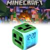Minecraft Colourful Changing Alarm Clock With Lcd Screen Calendar For Use Home