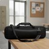 Flute Bag Shoulder Strap Carrying Case Handle Woodwind Storage Pouch for Travel, School,