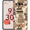 Luxury TPU Phone Case For Google Pixel 9 8 8A 7 7A 6 Pro XL 6A 5G Read Books Illustration Black Soft Back Cover