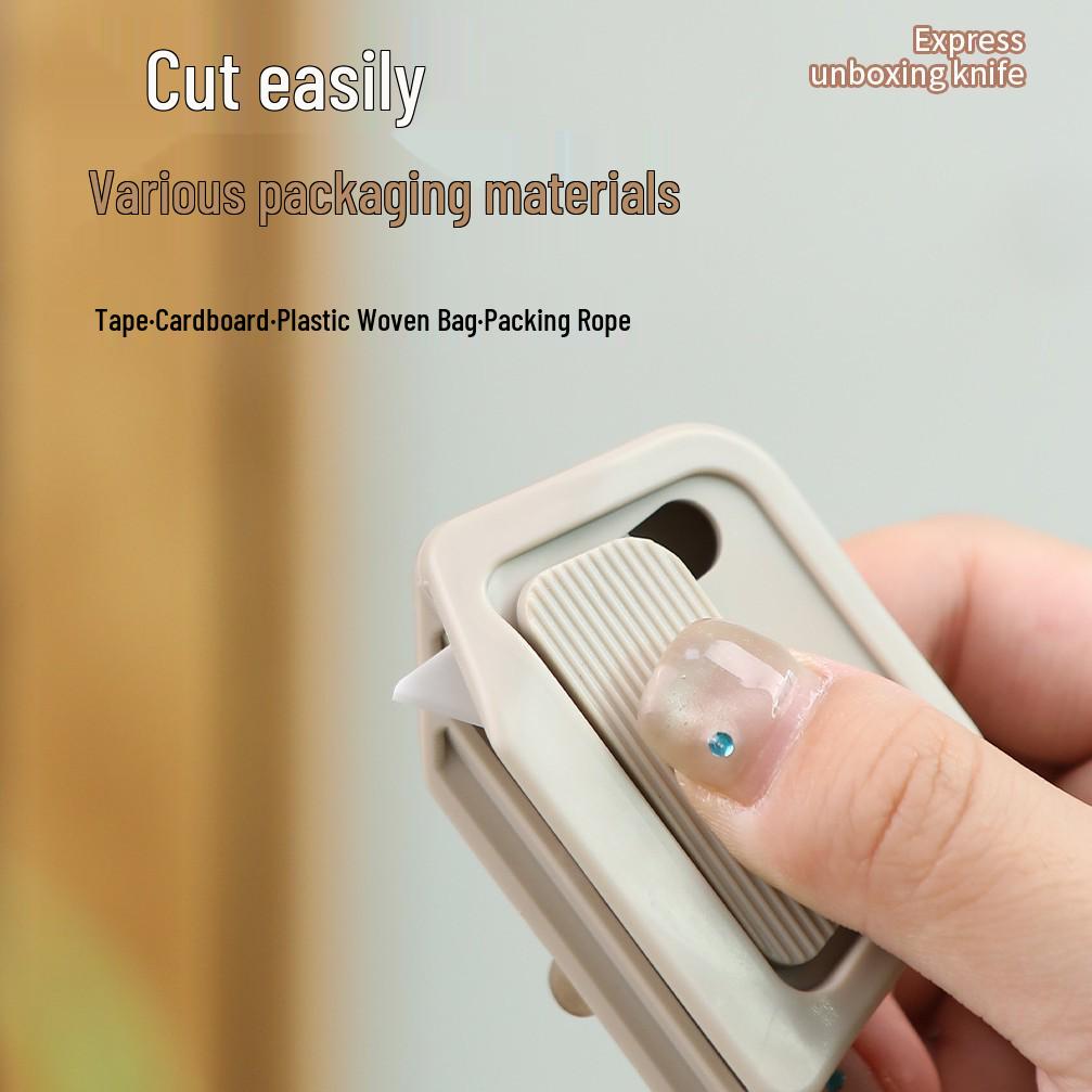 Magnetic Ceramic Box Cutter: Safe, Portable Mini Unboxing Knife