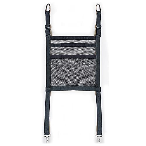 

morytrade Автомобильный органайзер на сиденье с несколькими карманами, 3-слойная сетчатая сетка, органайзер для хранения мелких предметов в автомобиле, удобный автомобильный аксессуар (38x40см)