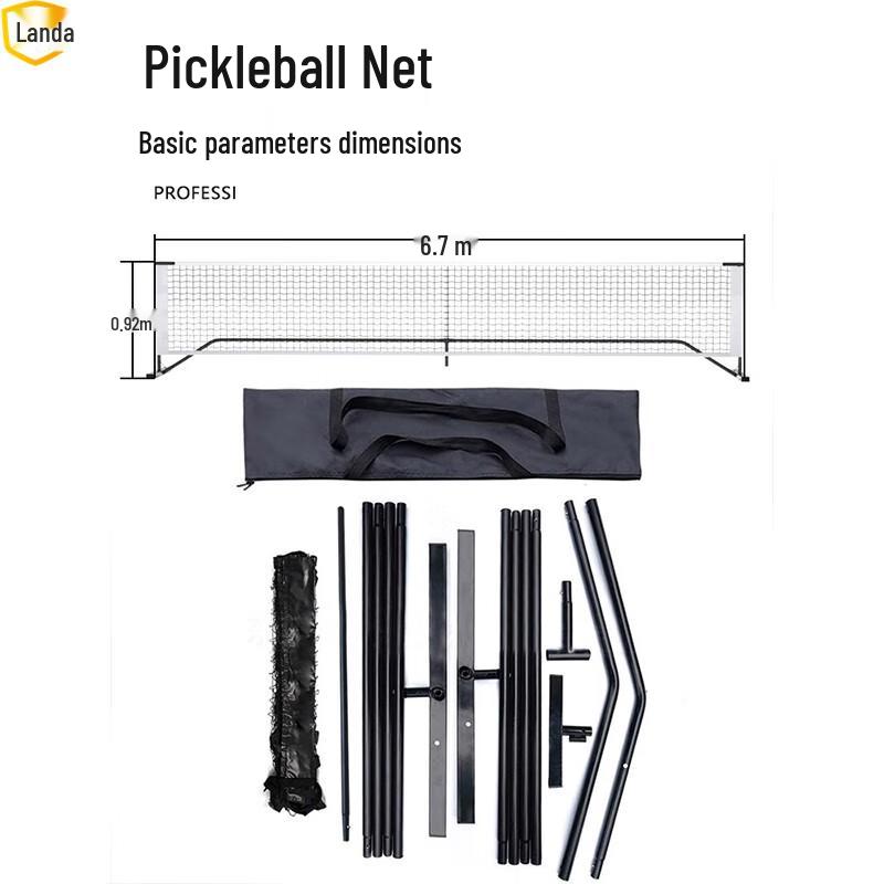 Landa Przenośny System Siatki do Pickleballa i Tenisa