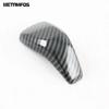 For Subaru Outback - 2024 2025 Carbon Fiber Gear Shift Knob Head Cover Trim Sticker Interior Accessories Car Styling