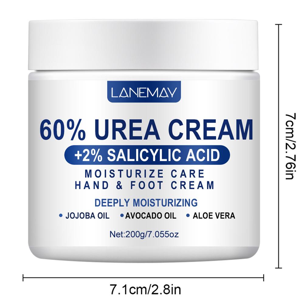 60% Urea Cream 2% Salicylic Acid, Deeply Moisturizing for Hands and Feet To Prevent Moisture Loss