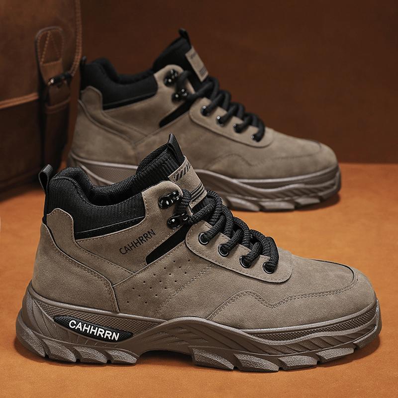 Fashion CYYTL Mens Boots Casual Shoes Winter Cowboy Combat Tactical Motorcycle Chelsea Ankle Work Leather Outdoor Hiking Designer Luxury