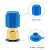 Automotive 3pcs R134A Refrigerant Piercing Valve Kit Professional Grade HVAC Recharge System Includes Dust Cap Heavy Duty Valves