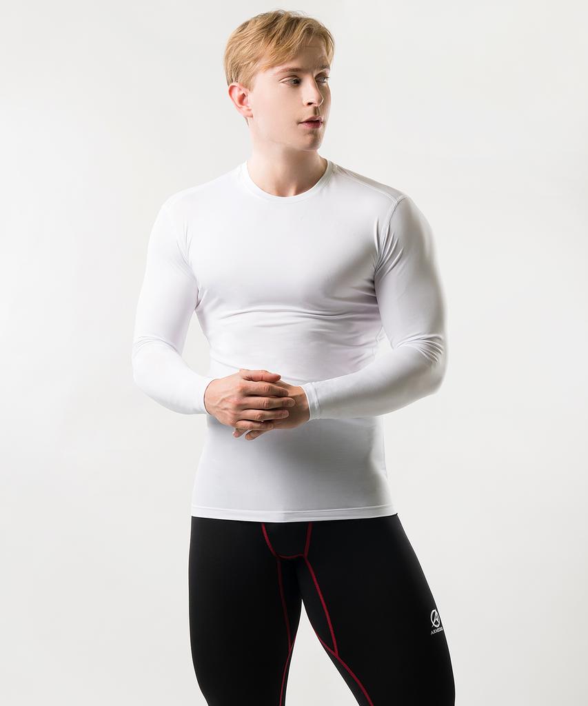 ARMEDES [2Pack] Plain Tech Fit Underlayer Long Sleeve Ar-52 (10 Colors) (C Type)