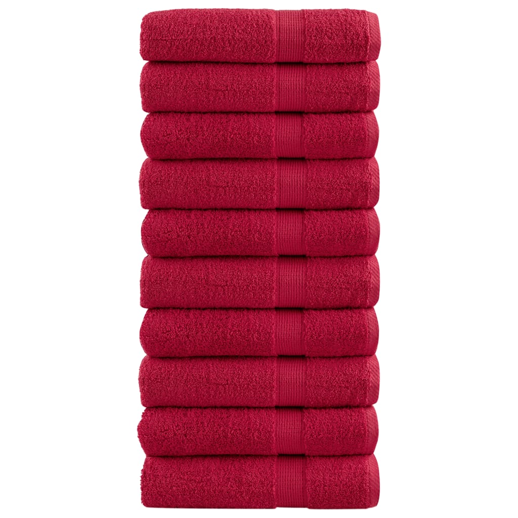 Vidaxl Ręczniki Premium Solund 10 Szt., 100X150 Cm, 600 G/Cm²