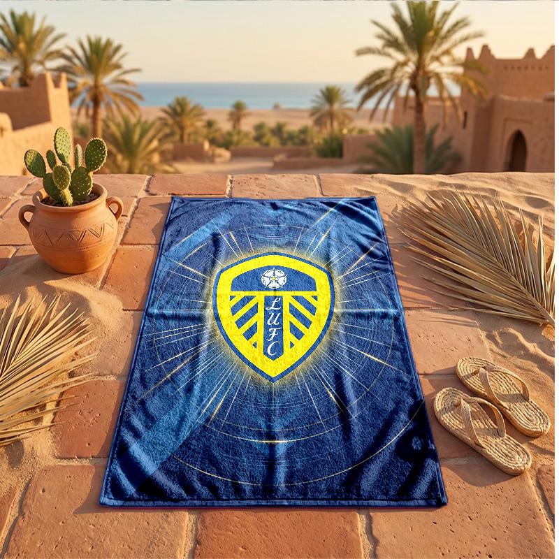 Leeds United Theme Beach Towel Soft Quick?dry Towel For Summer Beach Vacation Swimming