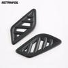 Front Upper Air Conditioner AC Vent Outlet Cover Trim For Nissan Qashqai J12 -2024 2025 Carbon Fiber Interior Accessories