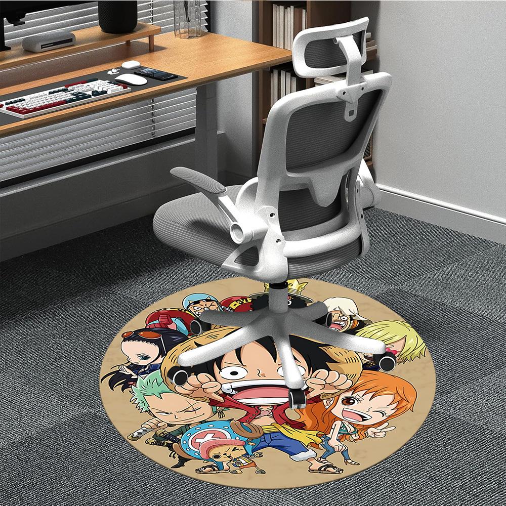 

1pc One Piece Crew Office Round Area Rug, Under Office Chairs Bedroom Living Room Home Decor a1022130 80cm by 80cm