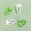 4Pcs Bird Cage Food Clip Vegetable Holder, Heavy-Duty Grip Handle Seed Dispenser for Small Budgies