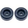 2 Rubber Bumpers for Trailer Ramp Door 2.5" Round Replacement Cargo Stop (2)