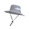 Outdoor outing mountaineering bucket hat spring and summer eaves sunscreen visor breathable versatile British sun hat children