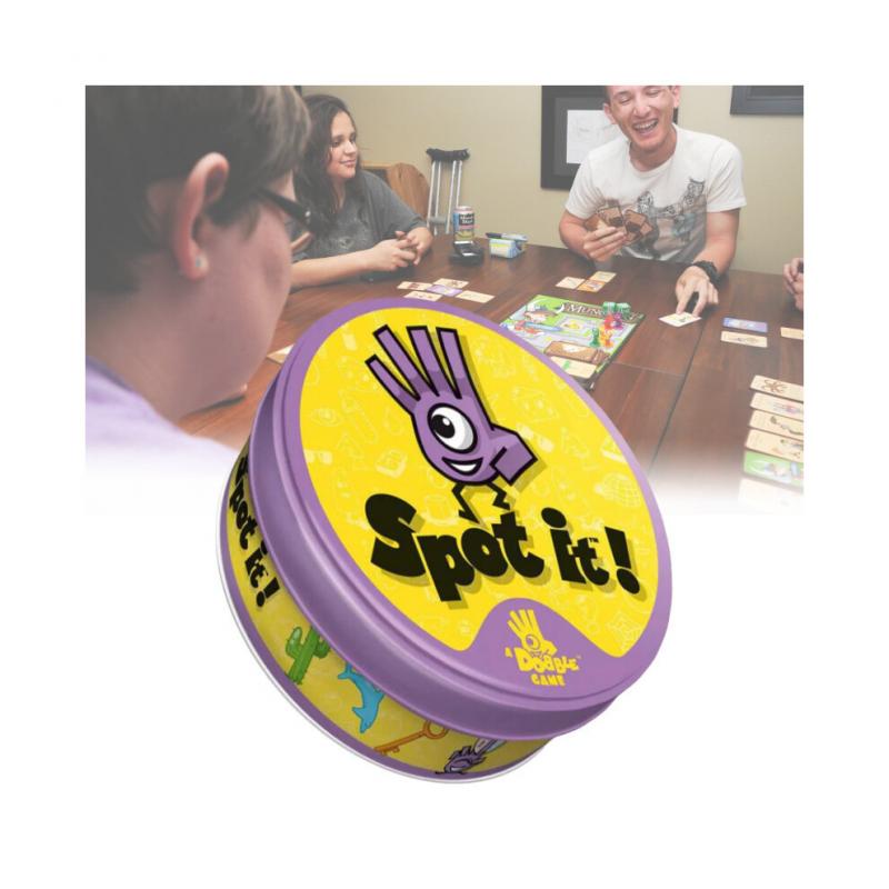 Dobble Asmodee Brettkartenspiel 15 Minuten Spielzeit Familientreffen Party