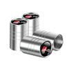 4pcs Metal Car Wheel Tire Valve Cover Stem Dust Protection Accessories for AUDI RS S SLINE quattro A1 A4 A3 A6 Q3 Q7 TT Q1 Q2
