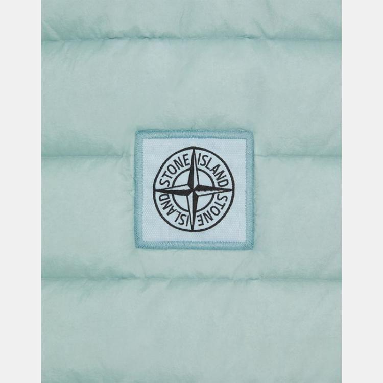Stone Island Solid Color Logo Patch Quilted Stand Collar Vest Men vest 7815G0224-V0041