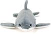 Calorata Bottlenose Dolphin Plush Toy (Reclining SeriesSoft Touch) Realistic Dolphin Animal Toy Doll Gift Present Birthday (Twice Tested)  Christmas