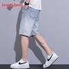 Men's Casual Loose Fit Denim Shorts