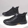 Outdoor Casual High Top Shoes For Men Autumn Winter Warm Fur Plus Retro Boots Wear-Resistan Leisure Ankle Botas Comfort Sneakers