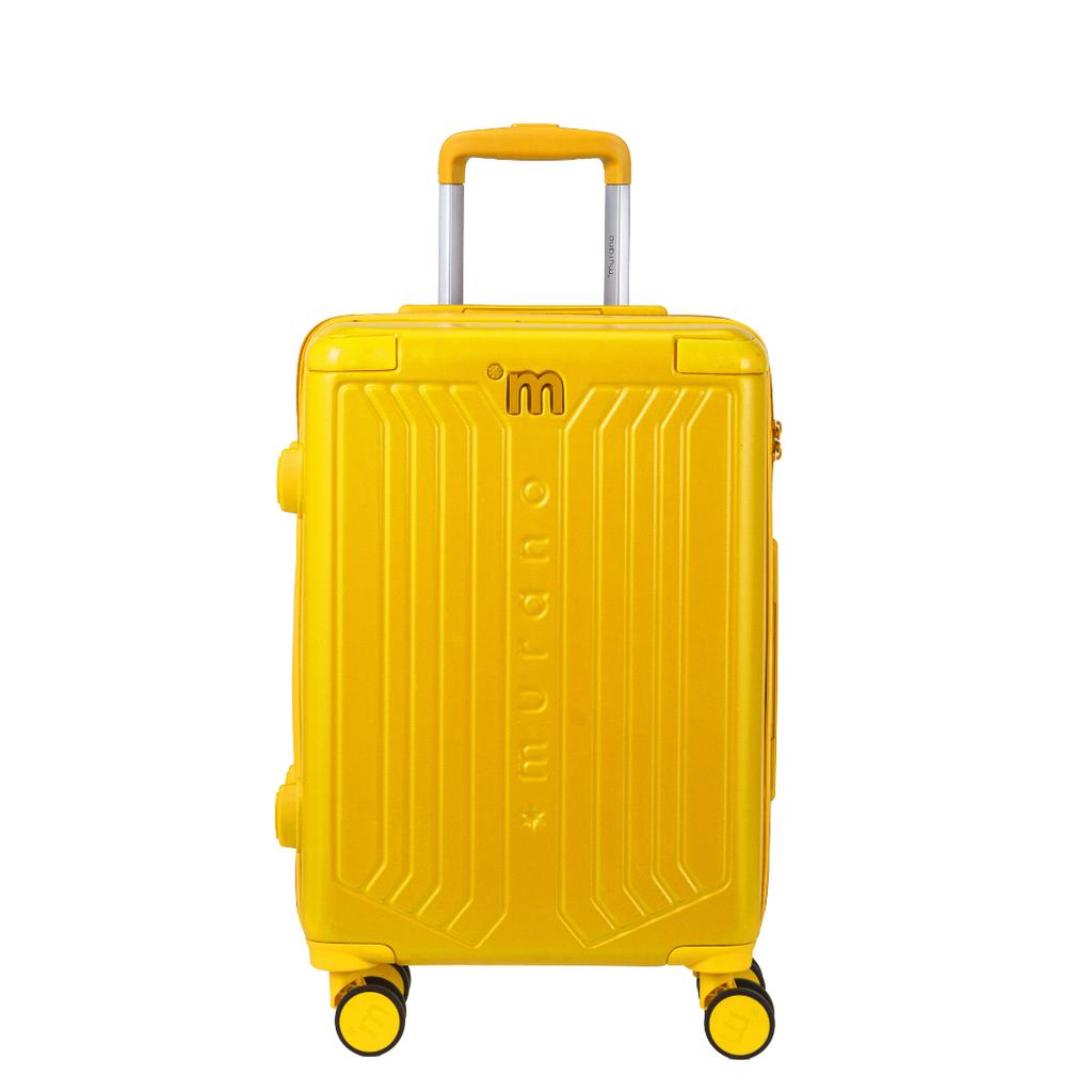 Set of 2 Rigid Suitcases  (L-76cm) (S-56cm) MAD YELLOW