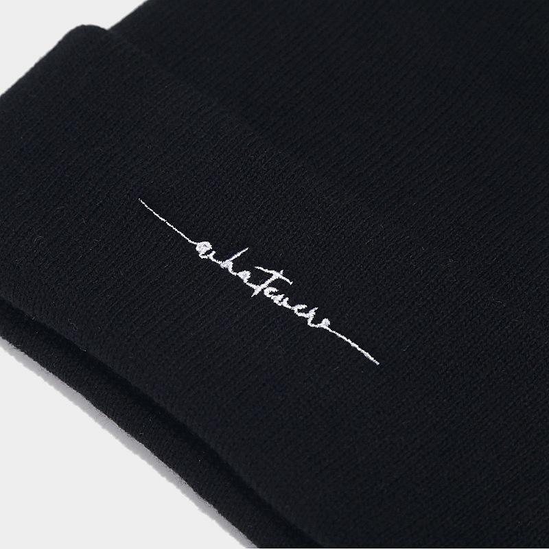 Autumn and winter new fashion trendy brand simple letter embroidery knitted hat men's outdoor warm wool hat women's personalized hat