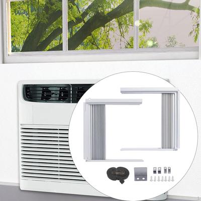 Panele Boczne Okienne Panel Izolowany Dwupowłokowy Harmonijkowy Wypełnienie Regulowane do Zimowego Mieszkania