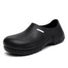 Professional Kitchen Safety Clogs Waterproof Chef Work Shoes with Steel Cap Toe Industrial Working Non-Slip Wide Box Anti-Skid